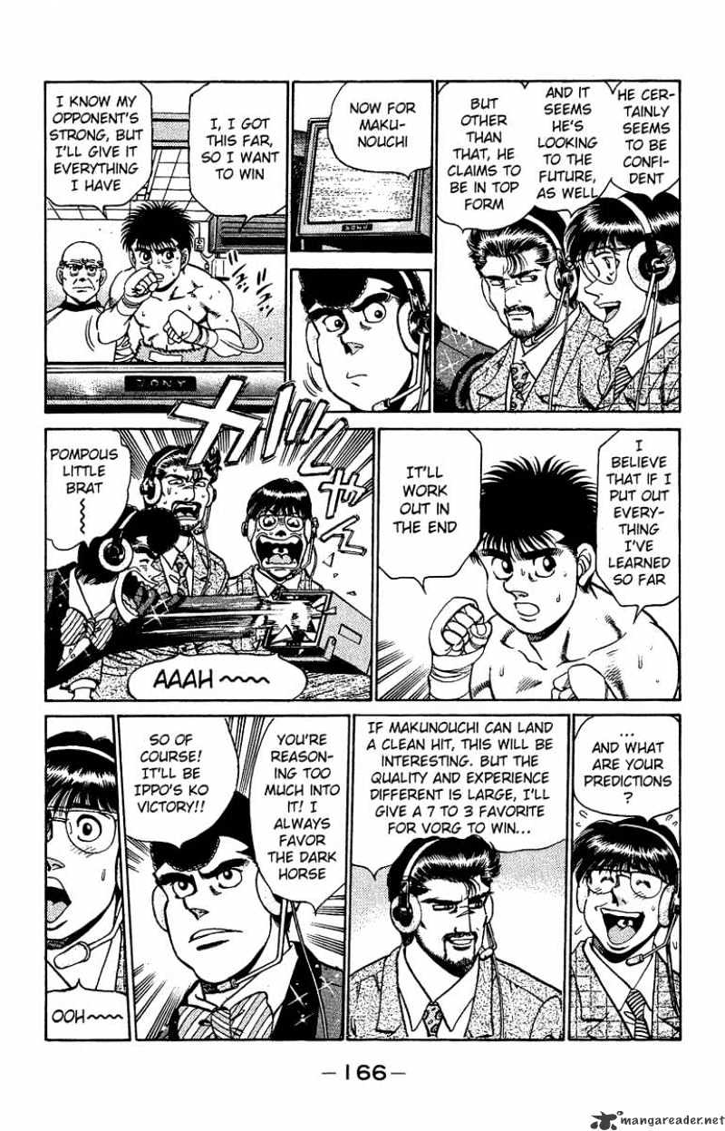 Hajime no Ippo: Fighting Spirit, Chapter 159 image 04